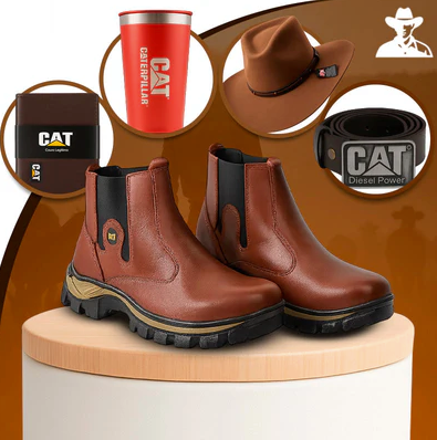 Men’s Leather Adventure Boots – Comfort Meets Style + Free Gifts